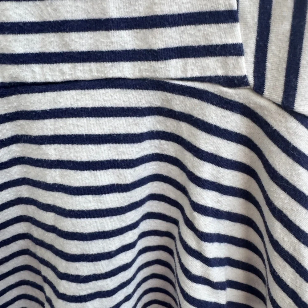 Carter's 3T Girls Navy and White Striped Tank Top High Low Dress